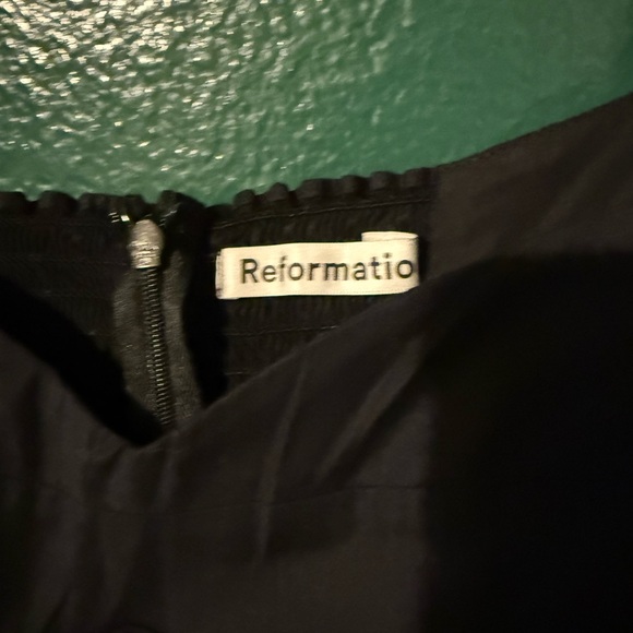 Reformation Black Long Sleeve Dress - Picture 3 of 6